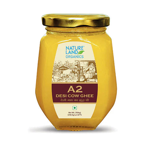 Natureland Organic A2 Desi Cow Ghee-350ml