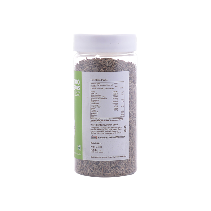 Go Earth Organic Cumin Seed / Jeera 100g