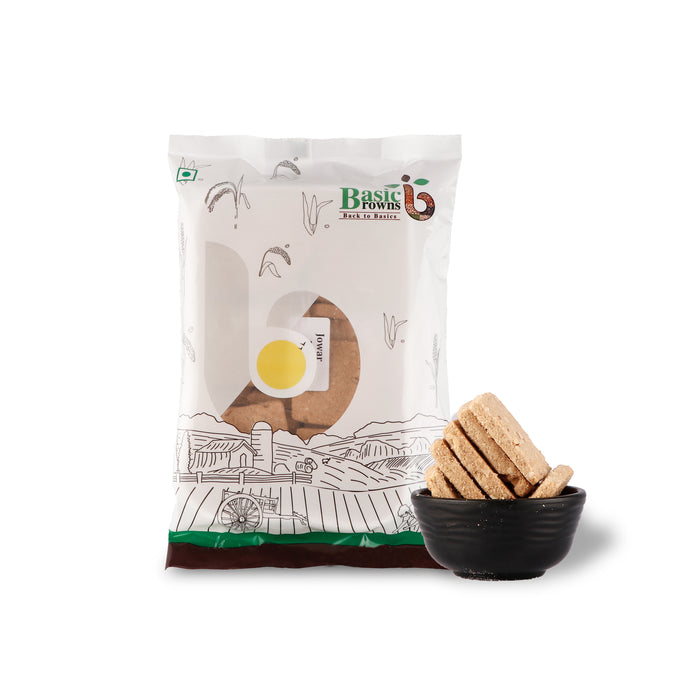 BasicBrowns Jowar Cookies 250g