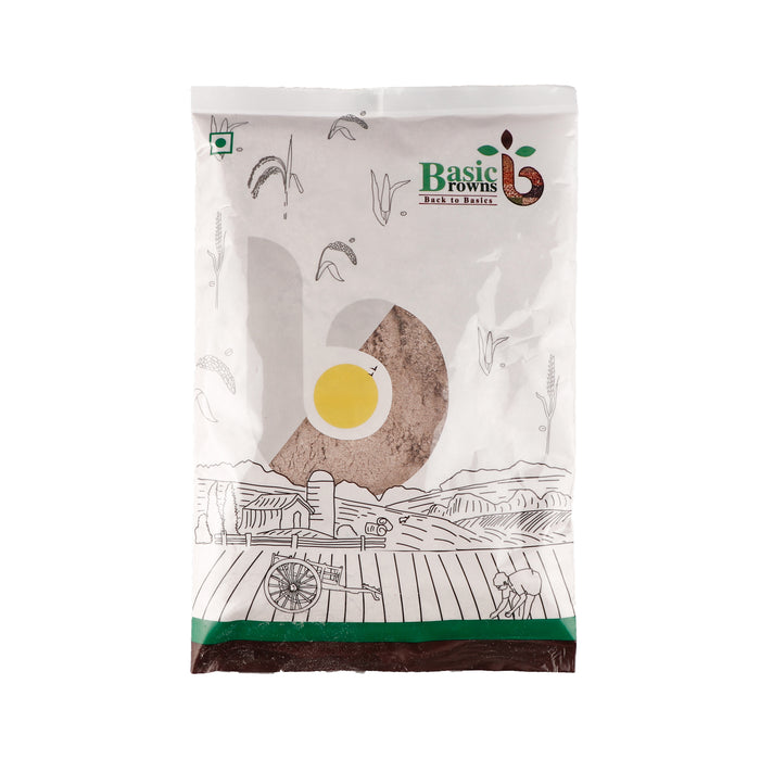 BasicBrowns Sprouted Ragi Malt 500g