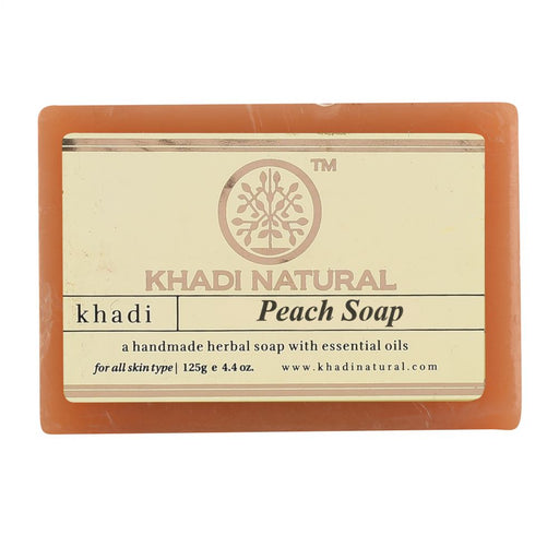 Khadi Natural Herbal Peach Soap 125g-1