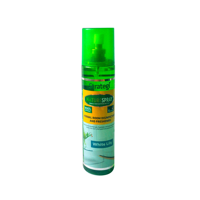 Herbal Strategi Room Disinfectant And Freshner - White lilly