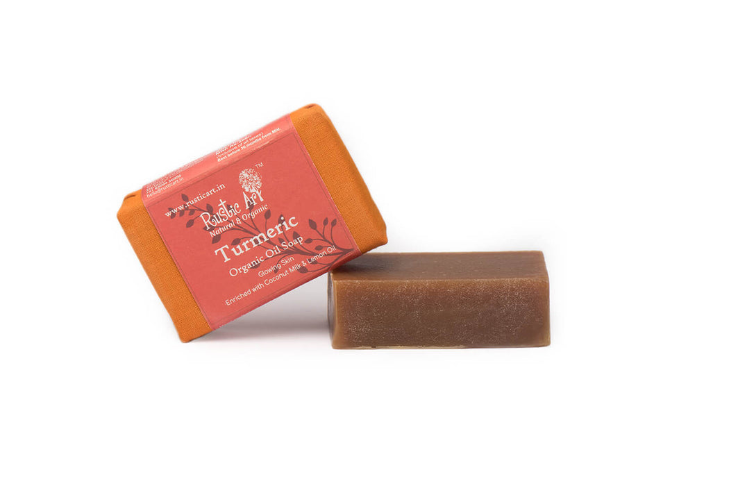 Rustic Art Turmeric Soap, 100g-1