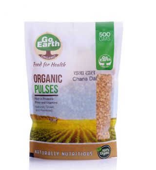 Go Earth Split Bengal Gram (Chana Dal) 500g-1