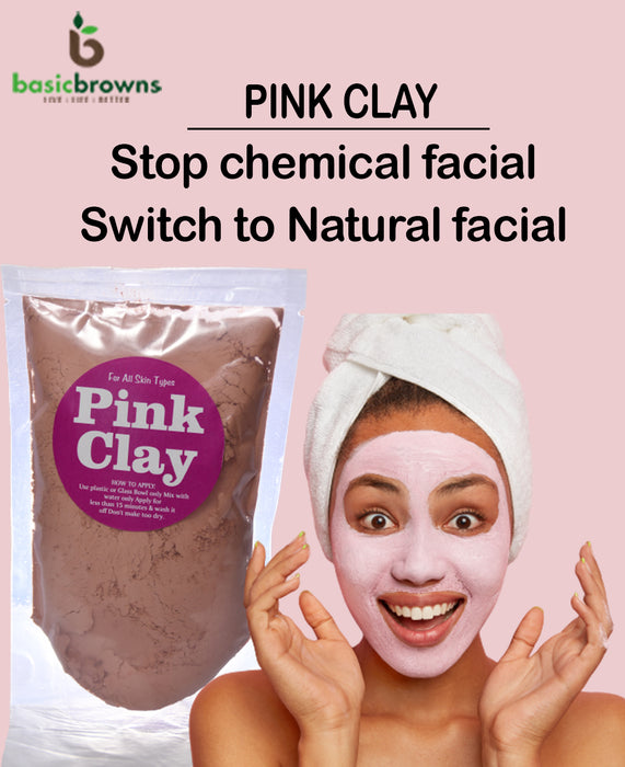 Sridevi Herbals Pink Clay 100g