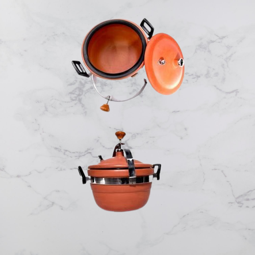 Pressure Cooker - 3 Ltrs with Clay Lid
