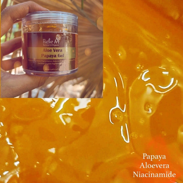 Rustic Art Aloe Vera Papaya Gel 100g-2
