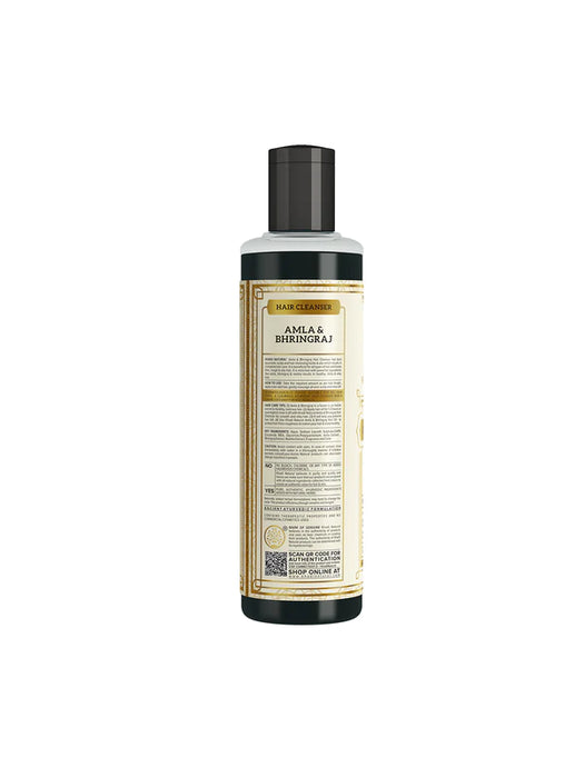 Khadi Natural Amla & Bhringraj Hair Cleanser 210ml-4