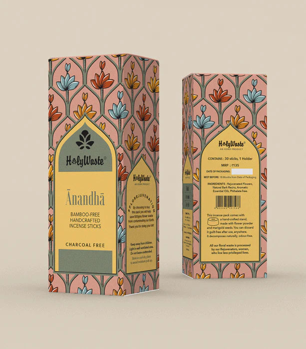 Holywaste Anandha Bambooless Incense - Champa
