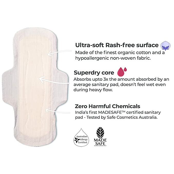 Azah Box of 8 Pads All Regular-3