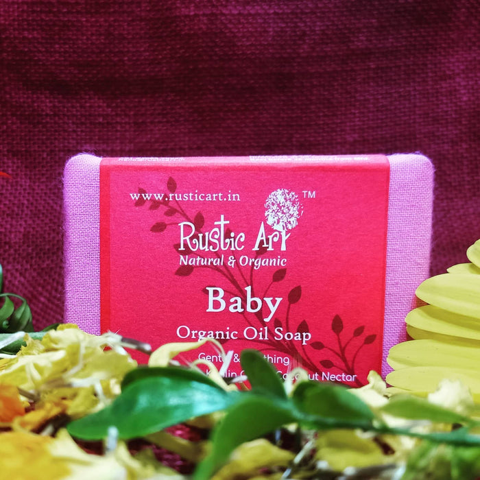 Rustic Art Baby Soap, 100g-0
