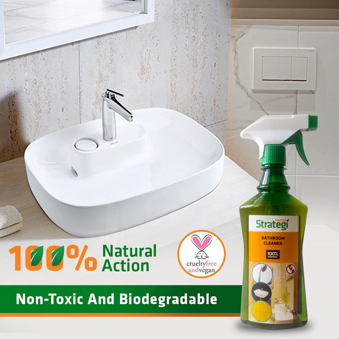 Herbal Strategi Bathroom Cleaner spray, 500ml, 2