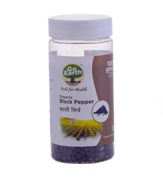 Go Earth Organic Black Pepper (peppercorn) 100g-1