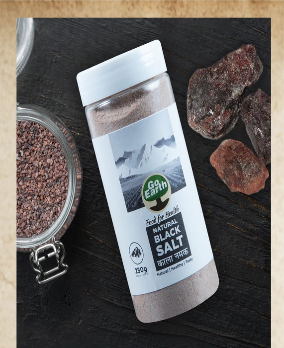 Go Earth Black Salt (Kala Namak) 250g-4