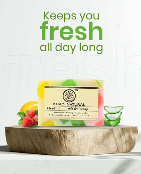 Khadi Natural Herbal Mix Fruit Soap