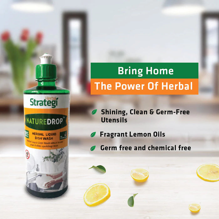 Herbal Strategi Herbal Liquid Dish wash