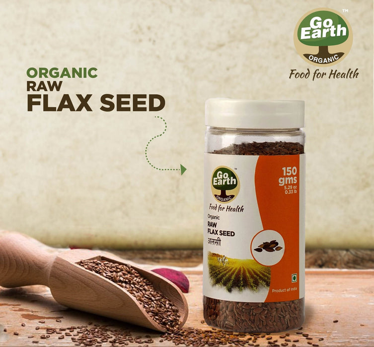 Go Earth Organic Raw Flax Seeds