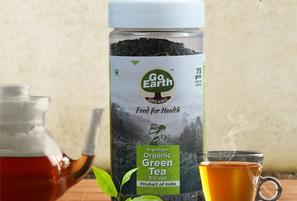 Go Earth Premium Organic Green Tea