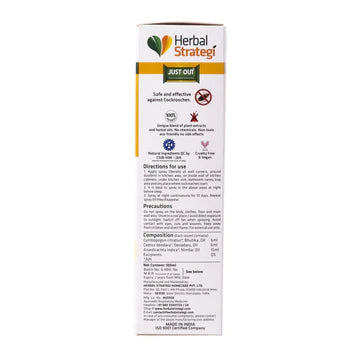 Herbal Strategi Herbal Cockroach Repellent Spray, 100ml - 2