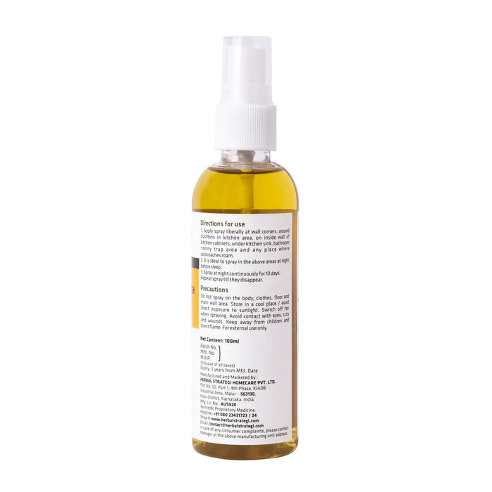 Herbal Strategi Herbal Cockroach Repellent Spray, 100ml - 3