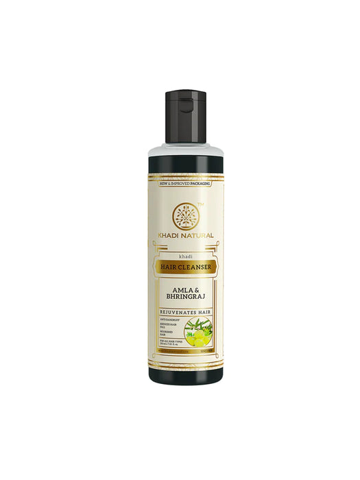 Khadi Natural Amla & Bhringraj Hair Cleanser 210ml-2