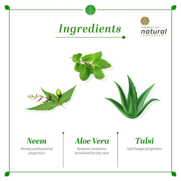 Khadi Natural Anti-Bacterial Neem Tulsi Hand Wash 300ml-5