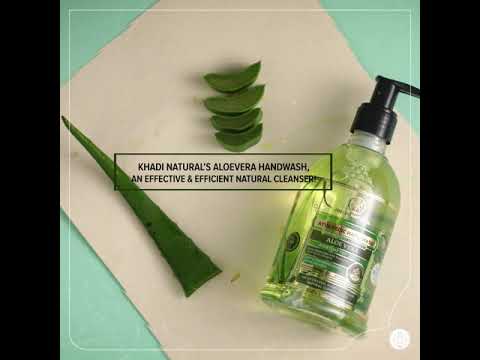 Khadi Natural Everyday Protection Aloevera Hand Wash 300ml-5