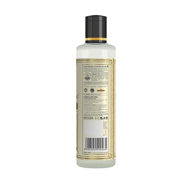 Khadi Natural Green Tea & Mint Body Wash 210ml-4