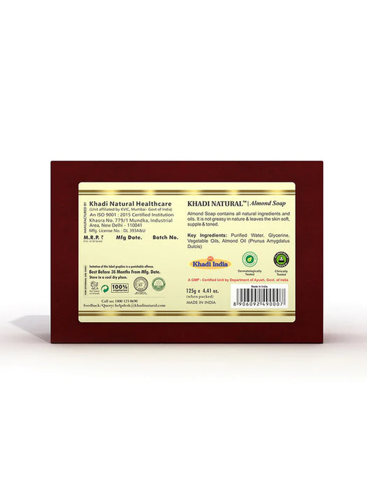 Khadi Natural Herbal Almond Soap 125g-3.jpg