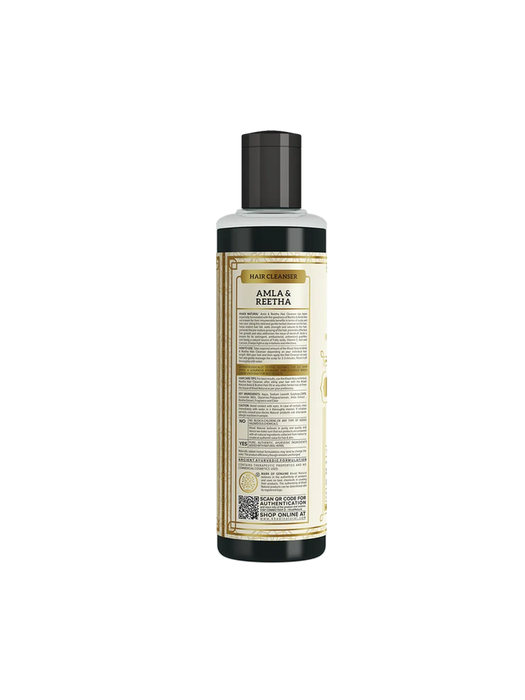 Khadi Natural Herbal Amla & Reetha Hair Cleanser 210ml-2