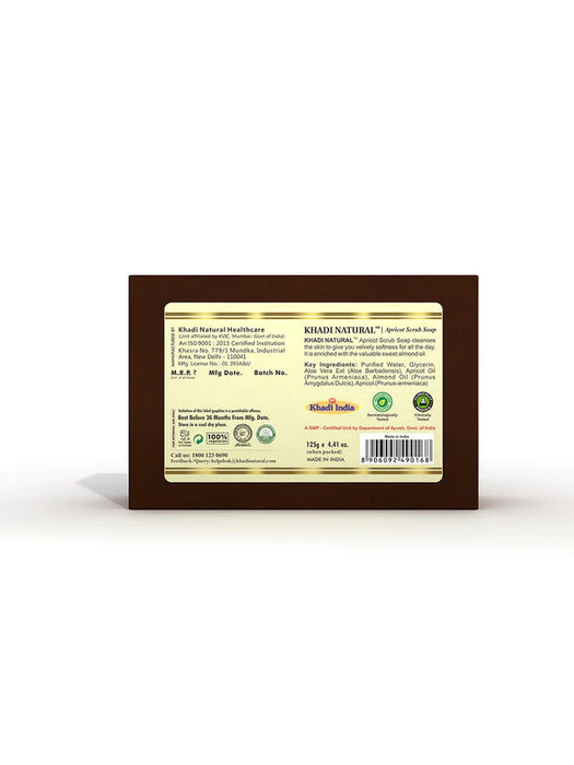 Khadi Natural Herbal Apricot Scrub 125g-3