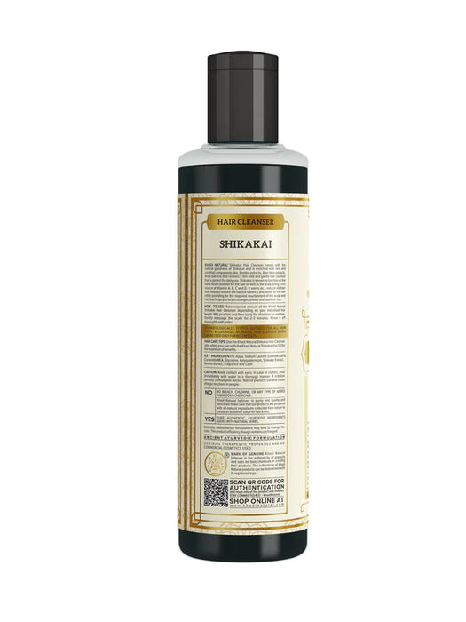 Khadi Natural Herbal Shikakai Hair Cleanser 210ml-4