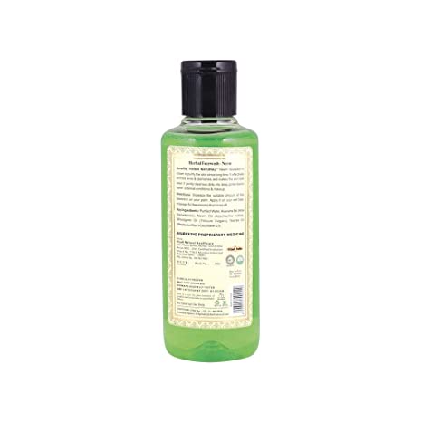 Khadi Natural Neem Face Wash 210ml-4