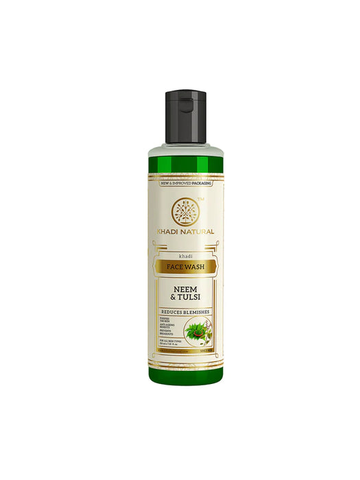 Khadi Natural Neem & Tulsi Face Wash 210ml-4