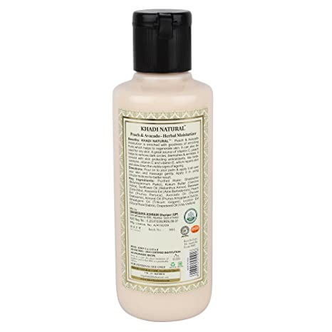 Khadi Natural Peach Avacado Moisturizer 210ml-2