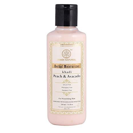 Khadi Natural Peach Avacado Moisturizer 210ml-3