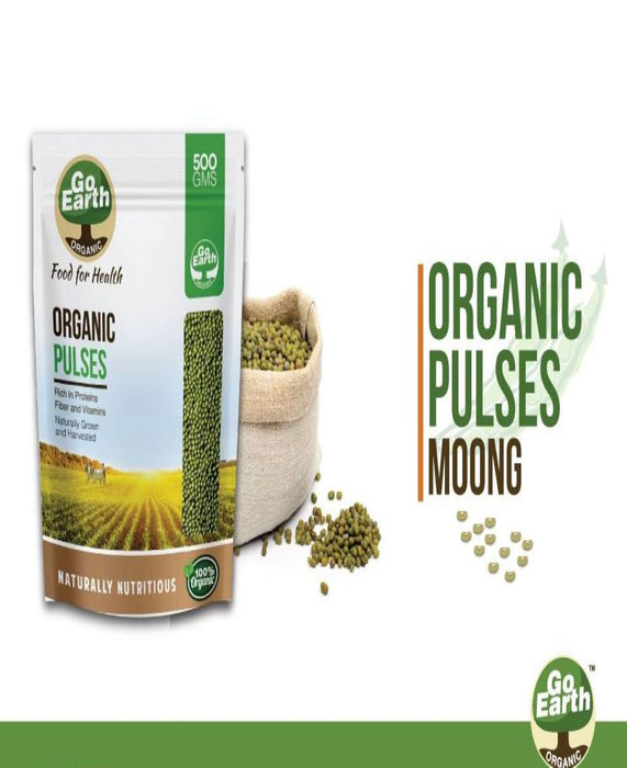 Go Earth Organic Green Gram (Moong)