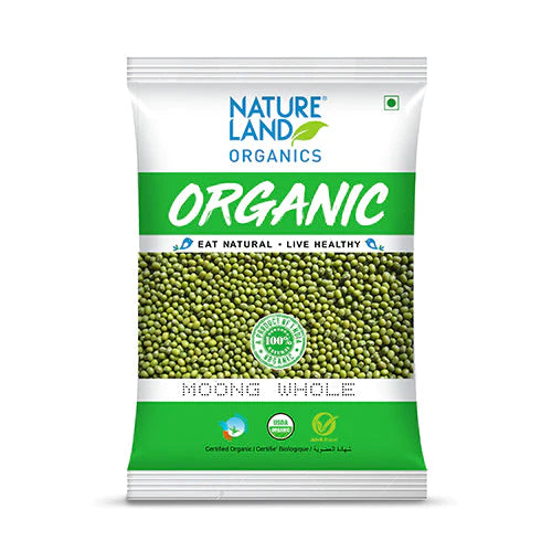 NatureLand Organic Moong Whole