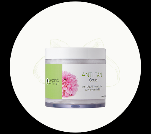 Organic Harvest Anti Tan Scrub, 50g-2