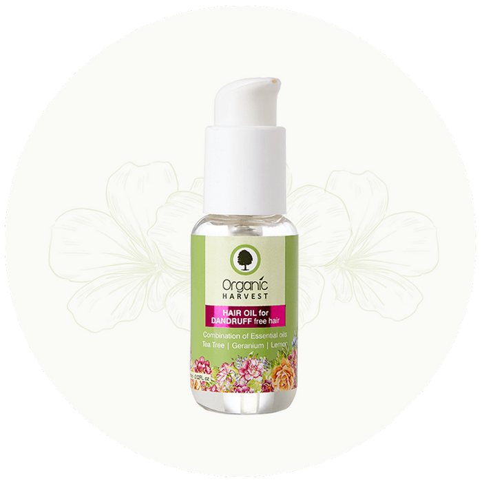 Organic Harvest Hair Oil For Dandruff Free Hair, 50ml-2