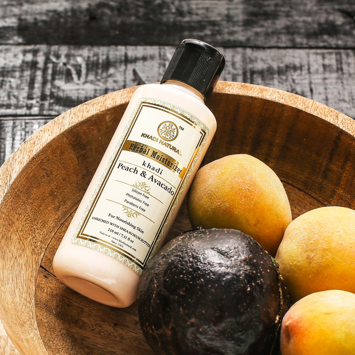 Khadi Natural Peach Avacado Moisturizer 210ml-1