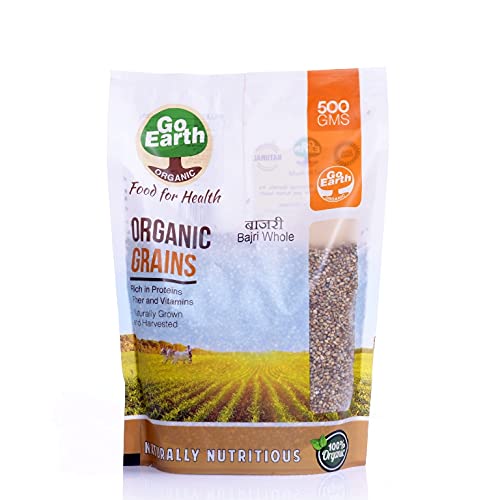 Go Earth Organic Pearl / Bajra Millet (Sajjalu) 