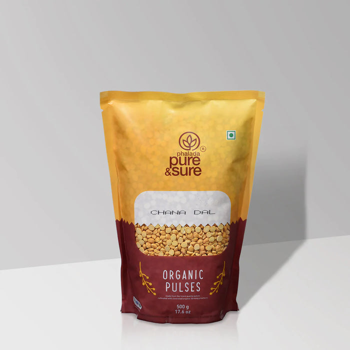 Pure&Sure, Organic Chana Dal, 500g