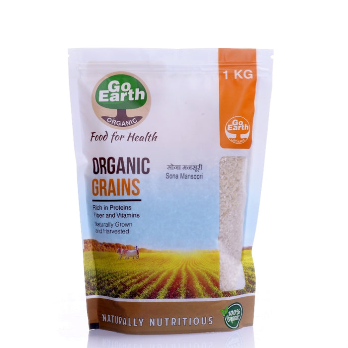 Go Earth Sonamasuri White Rice 1