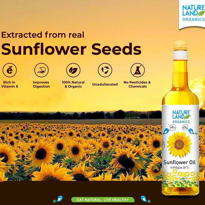 NatureLand Organic Sunflower Oil