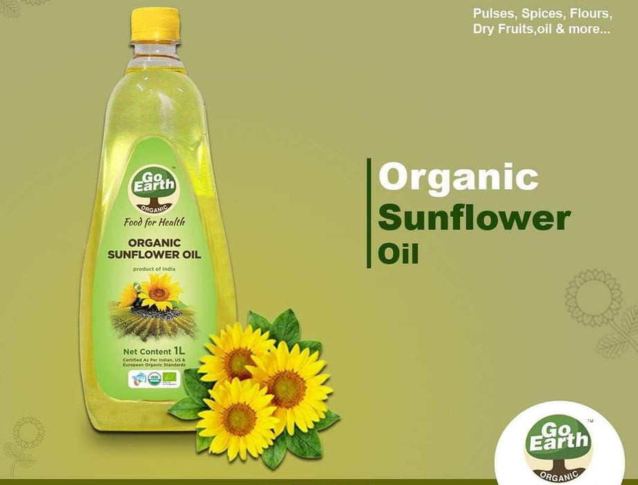 Go Earth Organic Sunflower Oil