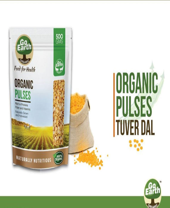 Go Earth Organic Pigeon Pea (Tuar Dal)