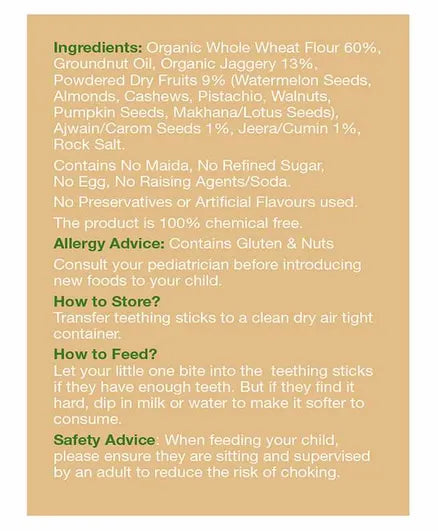 Whole Wheat Ajwain Teething Sticks -5