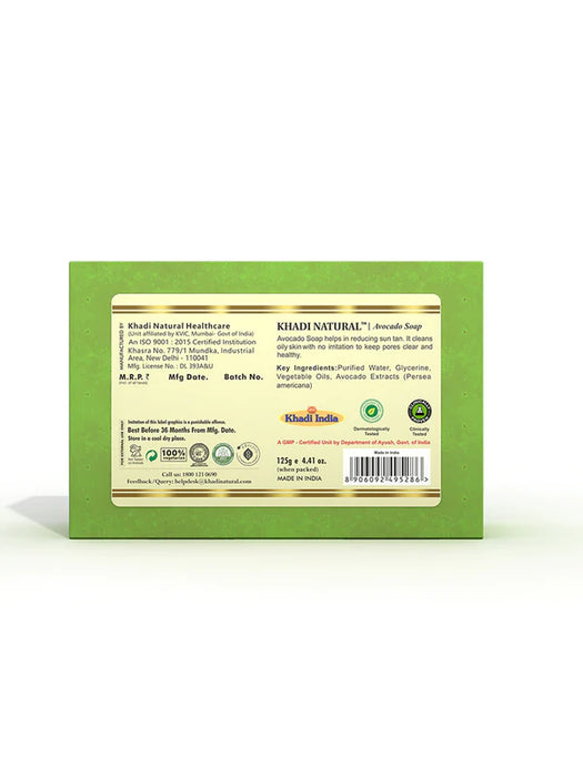 Khadi Natural Herbal Avacado Soap 125g-2