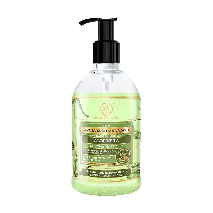 Khadi Natural Everyday Protection Aloevera Hand Wash 300ml-1